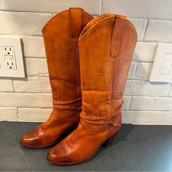 Vintage Nobil’s sz 6 leather cowgirl boots - Picture 4 of 10